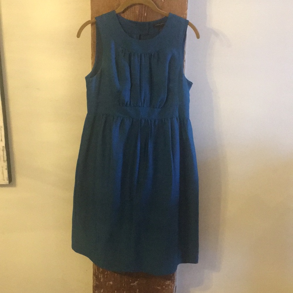 Banana Republic Beautiful Blue Silk Dress